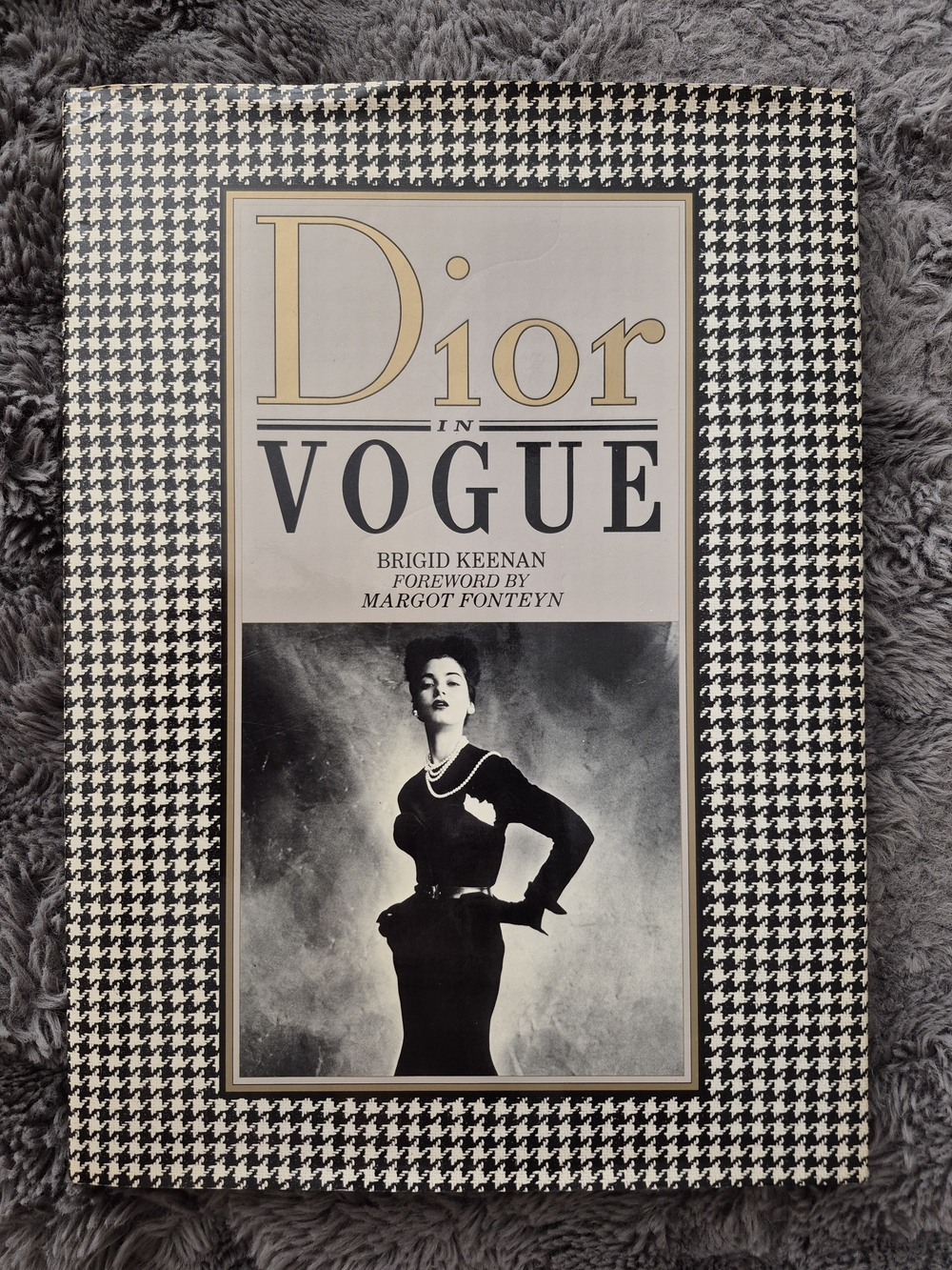 Dior In Vogue Cover Hardcover Coffe Table Book - Black, White